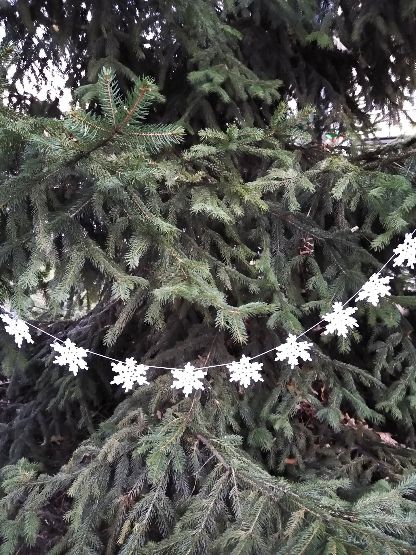 ❄️ N°102 Crochet Snowflake Garland