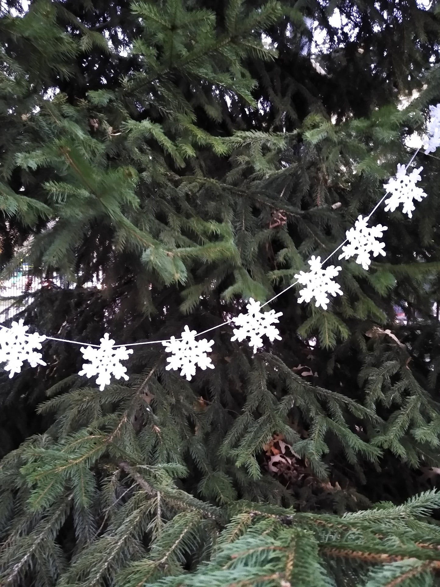 ❄️ N°102 Crochet Snowflake Garland