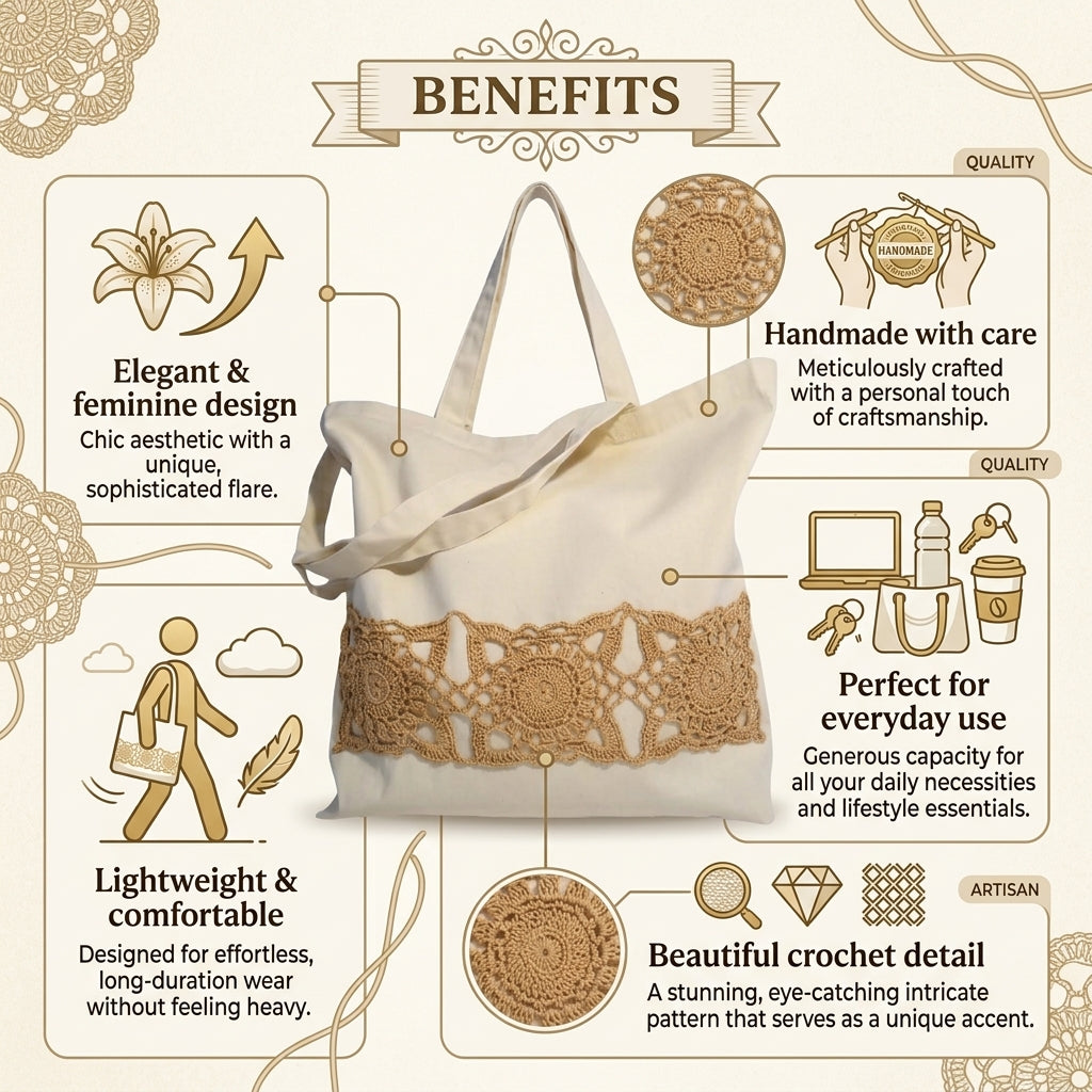 🛍️ N°119 Crochet Shopper Bag