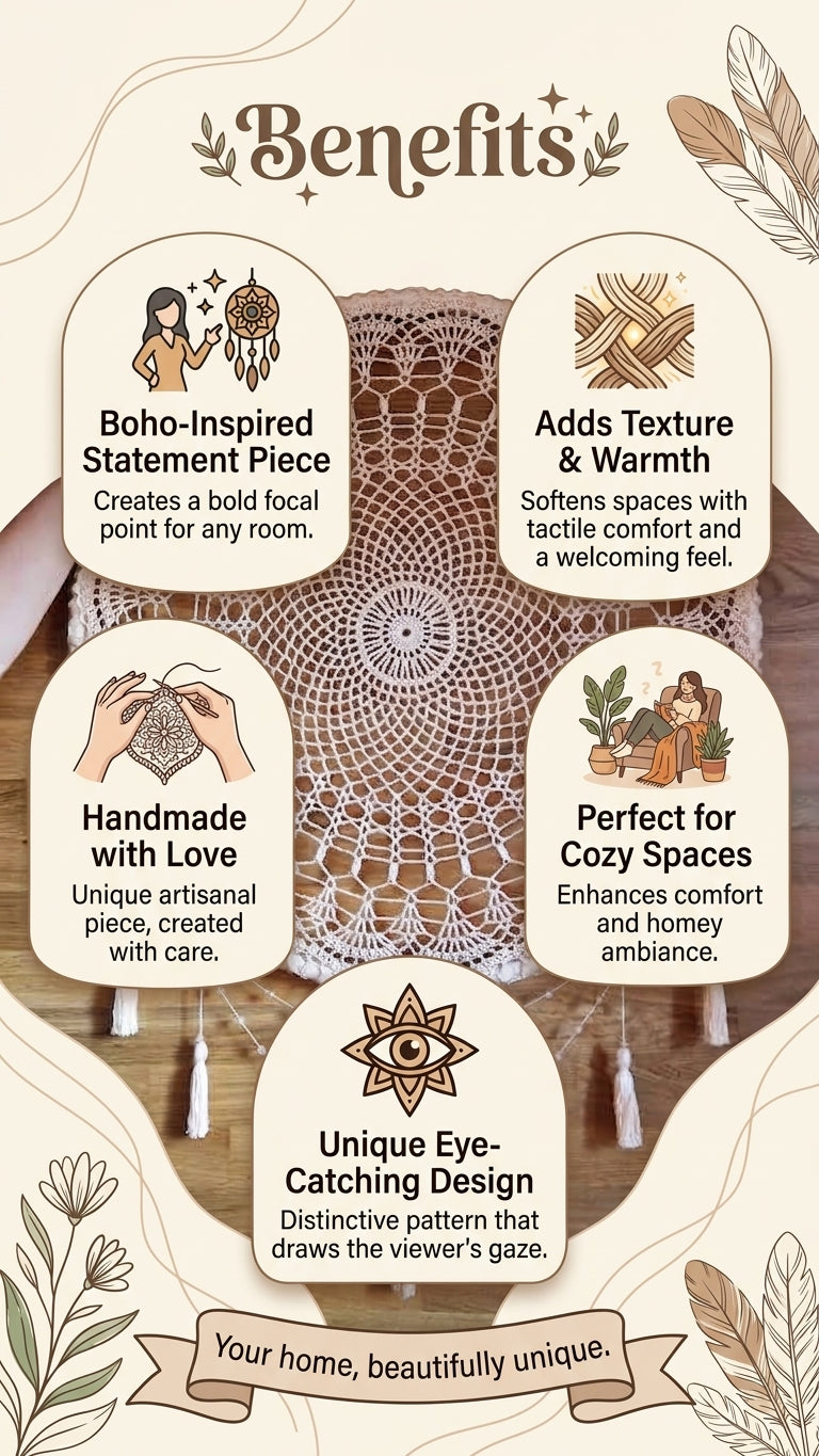 🧱 N°44 Crochet Wall Decor