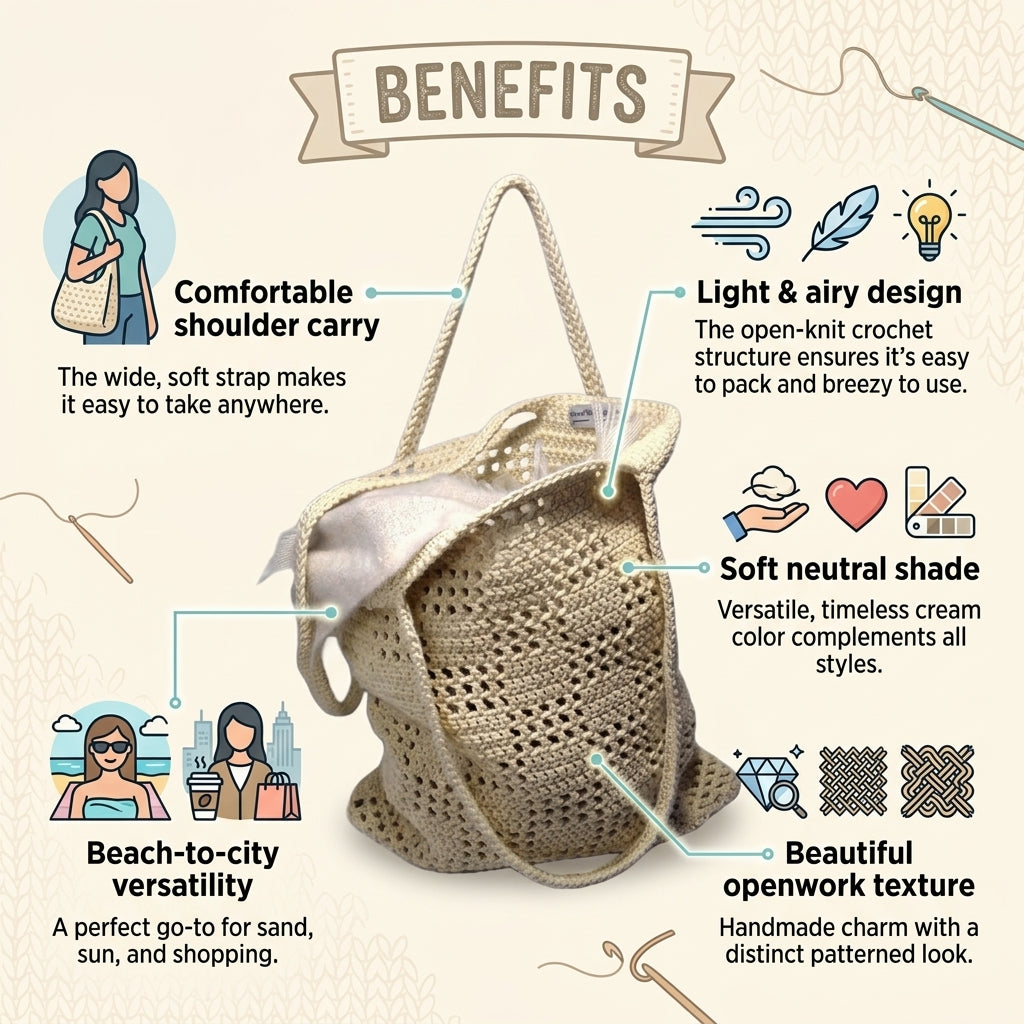 🛍️ №47 В'язана гачком сумка