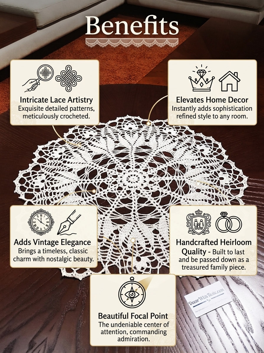 🕸️ N°24 Crochet Doily